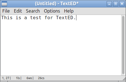 TextED screenshot